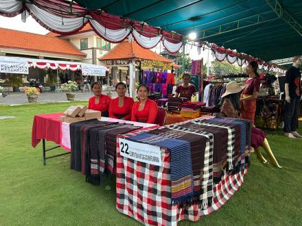  Dokumentasi Kegiatan Pasar Rakyat PKK Provinsi Bali “Berbelanja dan Berbagi” Ke-4